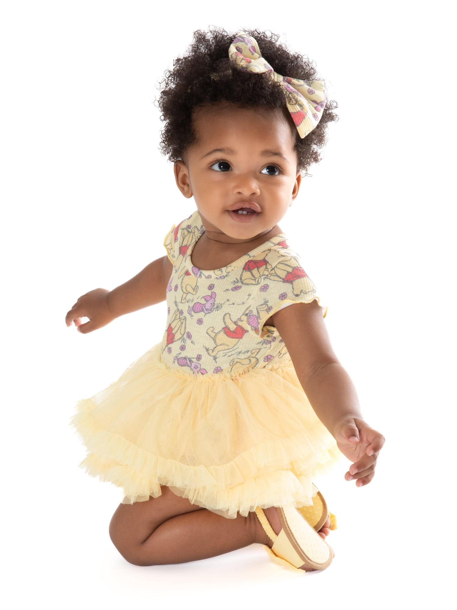 Winnie the Pooh Baby Girl Tutu Set, 2-Piece, Sizes 0-24 Months