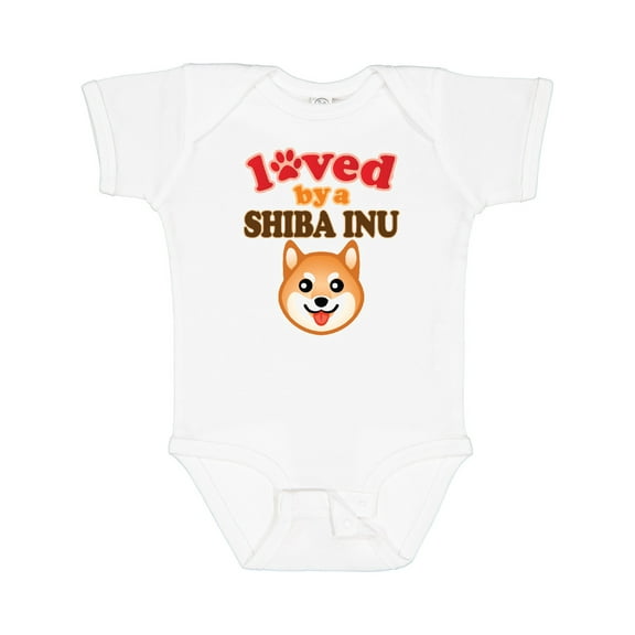 Inktastic Shiba Inu Dog Lover Boys or Girls Baby Bodysuit