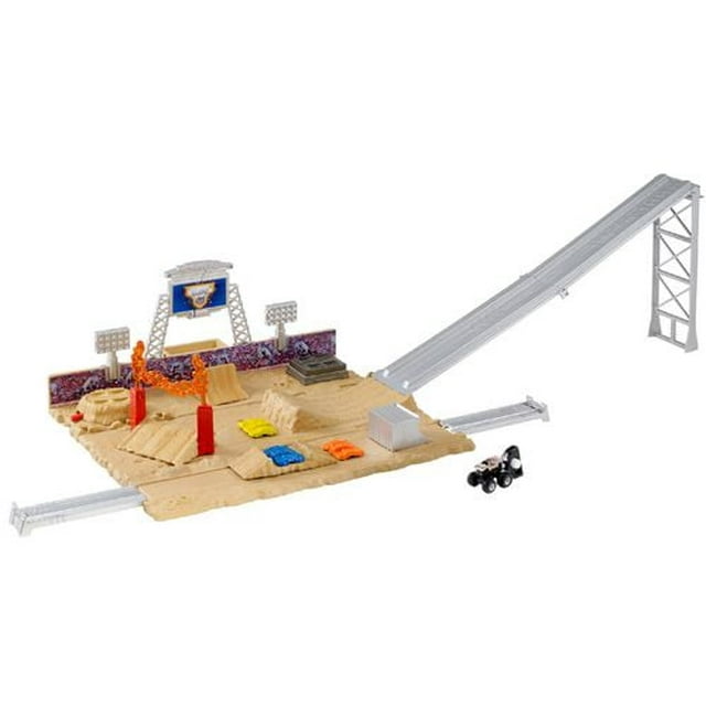 Coffret de jeu Mighty Minis™ stade super cascades Monster Jam® Hot Wheels®