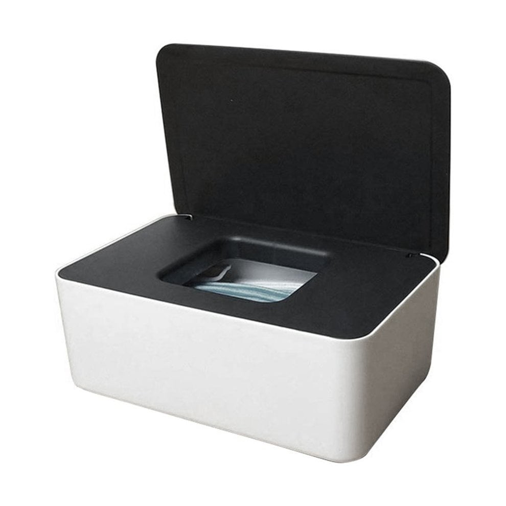 Details about   Wet Wipes Dispenser Holder Tissue Storage Box Case with Lid Home Offices Stores 