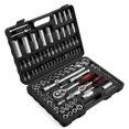 thumbnail image 4 of El sueño de los mecánicos profesionales: Juego de llaves de trinquete con cabezal flexible de 180 grados, llaves combinadas de trinquete métricas de material de alta calidad con diseño ergonómico, 4 of 8