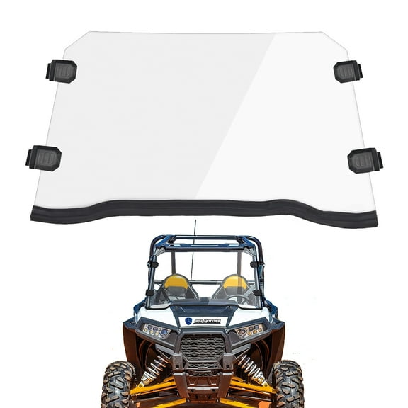 Front Full Windshield Tough PC Fits Polaris RZR 900 1000 Turbo XP XP4 (2014-2021)
