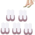thumbnail image 1 of Wateresty Socks, Toe Topper Socks Women, Low Cut Half Toe Topper Sock with Non-slip Straps, 1 of 7