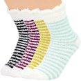 thumbnail image 1 of Chaussettes Chaudes d'Hiver en Polaire Corail 4 Paires, 1 of 6