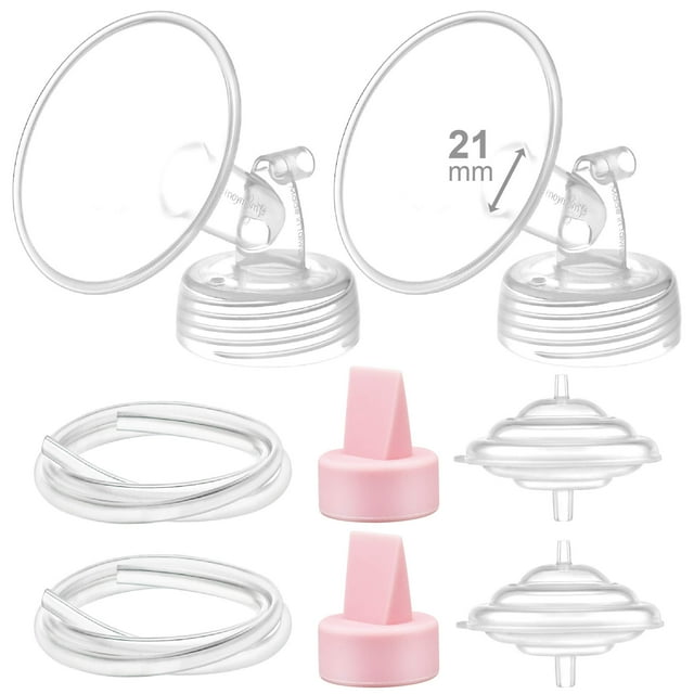 Piezas de extractor de leche Maymom compatibles con la brida Spectra de 21 mm