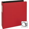 thumbnail image 6 of Business Source D-Ring Binder w/Label Holder Hvy-Dty 2" Red 33112, 6 of 6