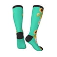 thumbnail image 4 of Bingfone Compression Socks For Women And Men Long Socks For Running Athletic Cycling Nurse-Sunflower Gnomes 3, 4 of 9