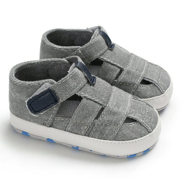 Summer Baby Girl Boy Kids Sandals Anti-Slip Crib Shoes Soft Sole Prewalkers Cute