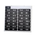 thumbnail image 2 of Etiquetas de pila de pesas Etiquetas de peso Clasificación Número de peso, pegatinas pegatinas de peso para artículos deportivos entrenamiento de, 2 of 8
