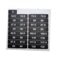 thumbnail image 2 of Etiquetas de pila de pesas pegatinas de peso calcomanías etiquetas de peso pegatinas, para entrenamiento de gimnasia, entrenamiento de fuerza de, 2 of 8