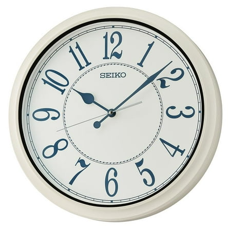Seiko QXA801WLH Wall Clock, White