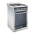 thumbnail image 2 of Magic Chef 4 Burner Freestanding Gas Range in Stainless Steel in Stainless Steel, 2 of 9
