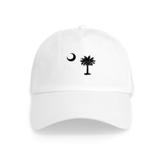 CafePress - South Carolina Palmetto Cap - Adjustable 100% Brushed Unisex Casual Cotton Baseball Cap, Beige, 1