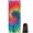 Colorful Tie Dye-2, variant on Colorful Tie Dye Pattern Hot Yoga Mat Towel Non Slip for Hot Yoga - Quick-Drying Yoga Mat Cover with 4 Corner Pockets with Travel Bag - Hot Yoga Towel Non Slip Grip Moisture Wicking Sweat 70"x26"