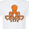 thumbnail image 4 of Inktastic Orange Octopus T-Shirt, 4 of 5