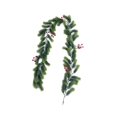 thumbnail image 4 of Guirnalda de pino artificial de , decoración navideña, adorno colgante de enredadera artificial, guirnalda de vegetación navideña para repisa Con bayas, 4 of 8