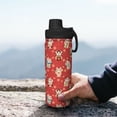 thumbnail image 7 of Yiaed Japanese Maneki Cats Print Sports Insulated Kettle Bottle Reusable Stainless Steel Insulated Cup, Outdoor Portable Casual Stainless Steel Insulation Cup, 7 of 7