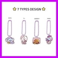 thumbnail image 3 of BT21 BTS Acrílico Llavero Personaje Transparente AirPods call book, 3 of 3
