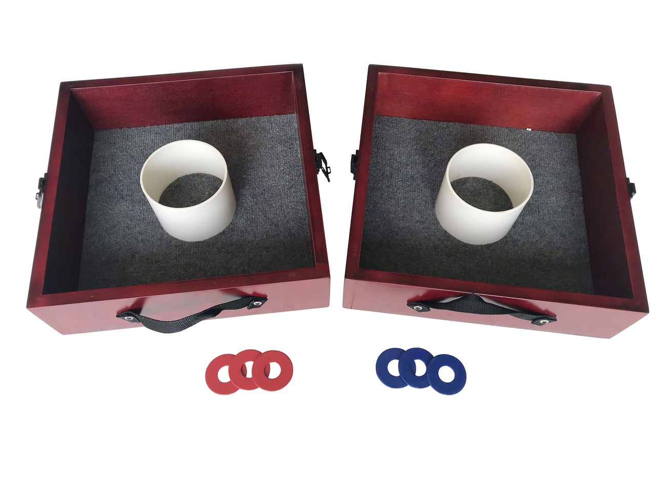 HAN'S DELTA Professional Washer Toss Game Set Includes 2 Target Boxes