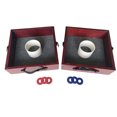 thumbnail image 1 of HAN'S DELTA Professional Washer Toss Game Set - Includes 2 Target Boxes and 6 Steel Washers, Carry Handles and Locking Hatch, 1 of 1
