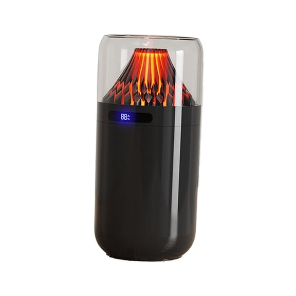 veasfak Humidificateur de Bureau Petit Petit Humidificateur à Brume Fraîche pour Chambre Maison Garderie Noir