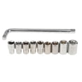 thumbnail image 3 of Set 10Pcs Keys 21mm 9 Sockets Set Tools De Problemas Herramientas Accesorias Reparación, 3 of 8