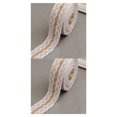 thumbnail image 1 of Toystoory 1 rollo de cinta de arpillera de yute Natural para manualidades, cinta de cáñamo DIY, Material de encaje, envoltorio de regalo de Navidad Type1 NO1 Toystoory CBP008349, 1 of 5