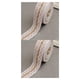 thumbnail image 1 of Wosthever Rollo de yute natural de alta calidad, 1 m/rollo, cinta de arpillera, rollo de yute de encaje de arpillera para decoración rústica de boda, Type1 NO1 Wosthever CBP008349, 1 of 4