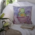 thumbnail image 3 of Carolines Treasures BB7344PW1414 Turtle Bathing Watercolor Fabric Decorative Pillow, 3 of 4