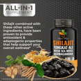 thumbnail image 6 of Pure Shilajit Capsules – Organic Shilajit for Men & Women with Tongkat Ali, Ashwagandha, Irish Sea Moss, Magnesium, Zinc, PQQ, Black Pepper Extract & Boron – Natural Energy and Vitality Booster, 6 of 8