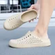 thumbnail image 4 of Sandalia Unisex de verano para chico grande, zapatilla con agujero de agua, sandalia de fondo suave para hombre y mujer, zapato antideslizante para playa, medio remolque, caverna, 4 of 5