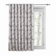 thumbnail image 3 of Mystic Garden Floral Blackout Grommet Patio Panel w/Wand 104x84 Blush, 3 of 3