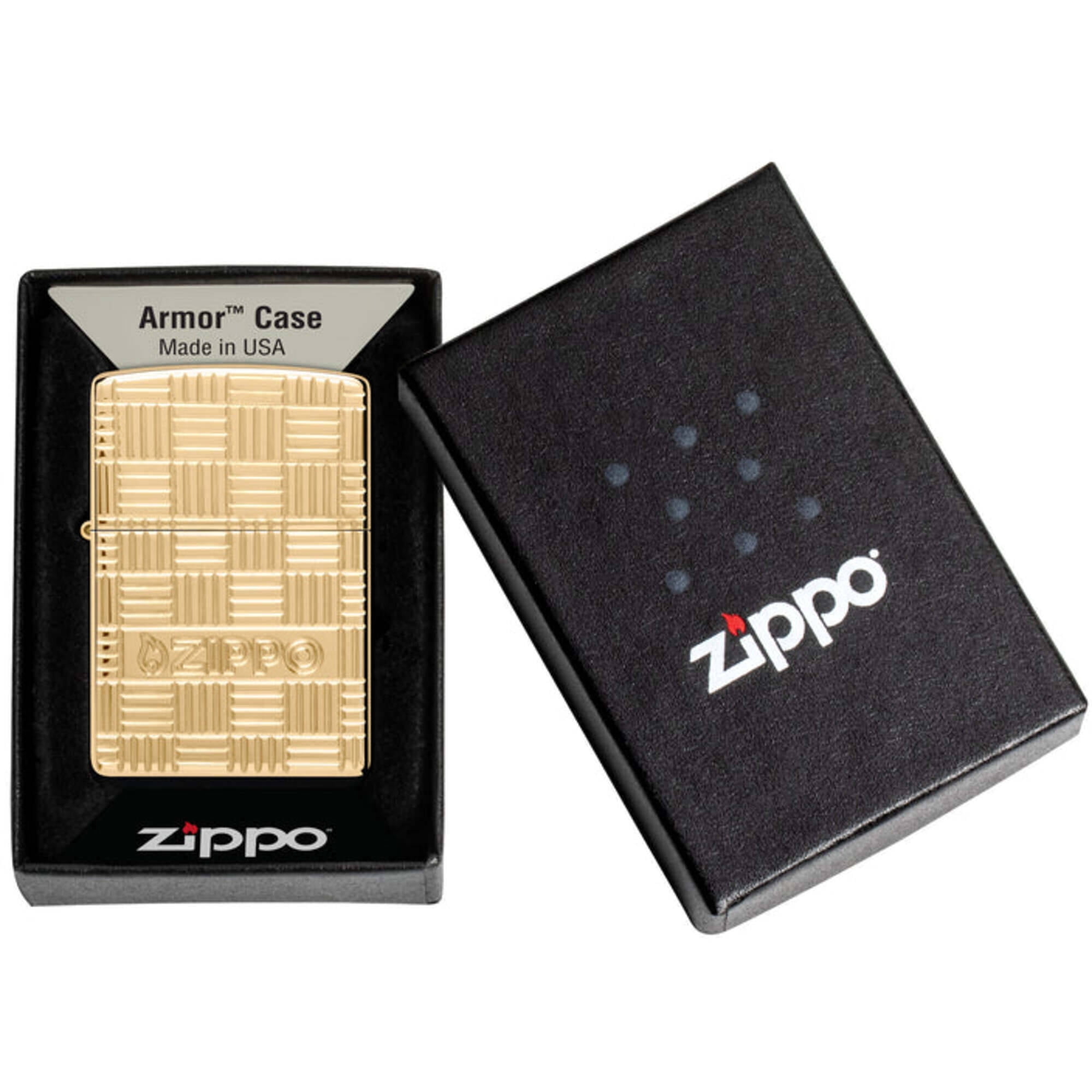 Zippo 46274 Armor Deep Carve Zippo Design Windproof Pocket Lighter