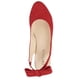 thumbnail image 3 of Zapato Mujer Piso Balerina Roja detalle moño punta redonda Castalia 059-46, 3 of 3