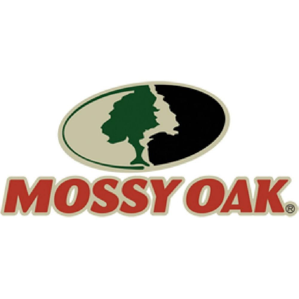Mossy Oak 13003L Decal Mossy Oak Logo White/ Green/ Black/ Red Vinyl