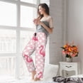 thumbnail image 5 of Rateoe Cute Flamingo with Heart Pattern Women’s Ultra-Soft Comfy Pajama Lounge Pants Sleepwear,Comfortable Lounge Wear,lightweight Pajamas, Casual Home Wear-X-Large, 5 of 6