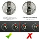 thumbnail image 5 of Perilla del Horno 12 Piezas, Universal Plata Adaptadores Perillas de Control de la Estufa de Gas Interruptor Rotatorio, 5 of 7