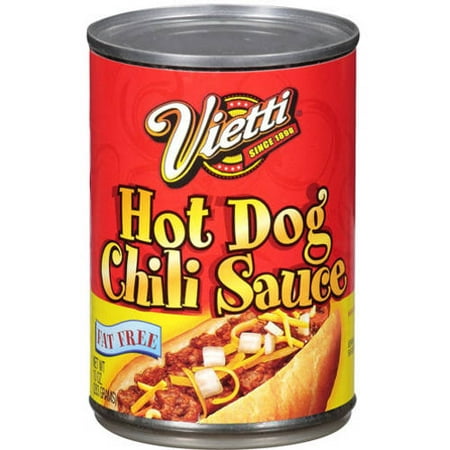 (4 Pack) Vietti Foods Vietti  Hot Dog Chili Sauce, 10 (The Best Hot Dog Chili)