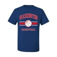 thumbnail image 2 of Wild Bobby City of Washington Basketball Fantasy Fan Sports Men's T-Shirt, Royal, 5X-Large, 2 of 5