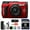 Red, variant on OM SYSTEM Tough TG-7 Red Underwater Camera, Waterproof, Freeze Proof, High Resolution Bright, 4K Video 44x Macro Shooting (Successor Olympus TG-6) with Pixel Advance Accessories & Travel Bundle