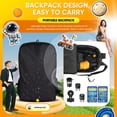 thumbnail image 4 of Telescope for Adults & Kids, 80mm Aperture 500mm Portable Refractor Telescope for Astronomy Beginners, with Tripod, Stickers, Smartphone Adapter, Backpack, 4 of 8