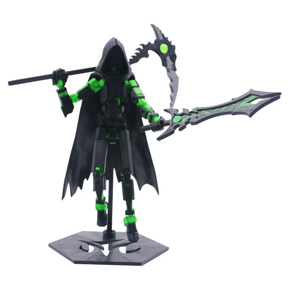 T13 Action Figure Set Titan 13 3D Printed Action Figure Mobile Doll Set, 3D Printed Titan Robot Mobile Doll, Posable Mobile Doll, Suitable for Collectors, Desktop Decoration