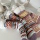 thumbnail image 2 of Thick to no friend" winter home bi-prepared thick warm floor socks female coral plush home sleep socks (Christmas Red), 2 of 5