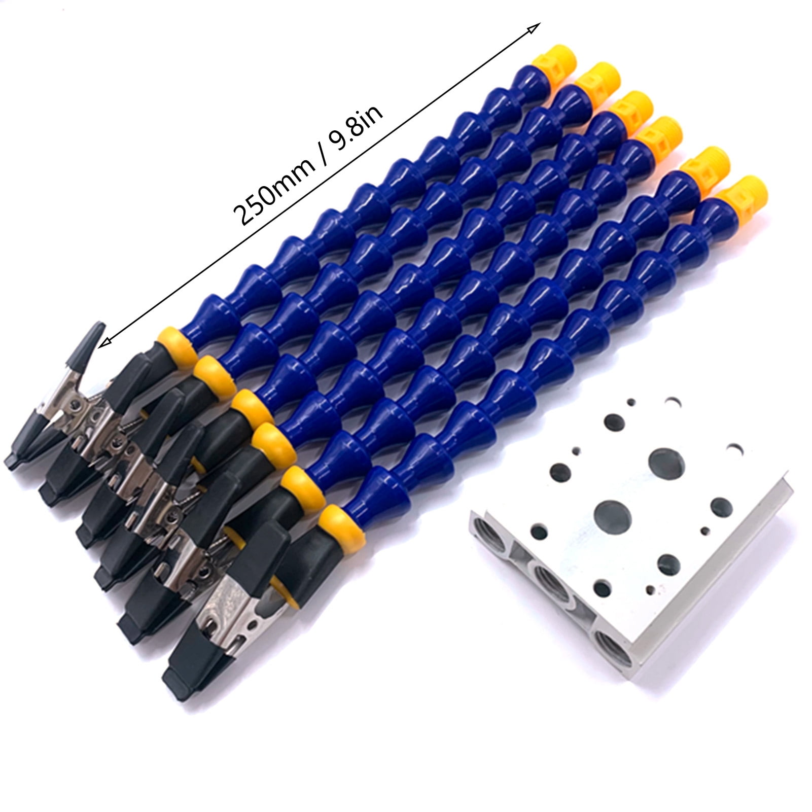 Clamp Benches Vise Table Clamp With Flexible Arm Aluminum Alloy Clamp Soldeirng Iron Holder Printed Circuit Board Welding Repairs Auxiliary Universal Clip Third Hand Tool
