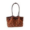 thumbnail image 2 of Bolso de hombro para mujer, elegante, cómodo, para viajes, compras y fiestas. Marrón, 2 of 9