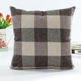 thumbnail image 1 of Ganfancp Celosía Sofá Cama Home Decor Funda de Cojín Funda de Cojín Café Ofertas Flash Liquidación 1 Funda de Almohada Navideña, 1 of 2