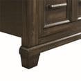 thumbnail image 3 of Pemberly Row Transitional Wood Queen Storage Panel Bed in Walnut, 3 of 14