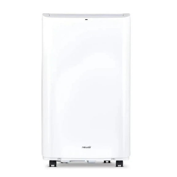 Restored Newair NAC14KWH02-RB Portable Air Conditioner with Easy Window Kit, 13500 BTUs, White (Refurbished)
