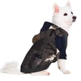 thumbnail image 2 of Fotbe Astronaut Print Small Dog Sweater Hoodies Pet Grey Hooded Soft Fleece Sweatshirts with Pocket Fall Winter Puppy Cat Sweaters Warm Clothes-Large, 2 of 7