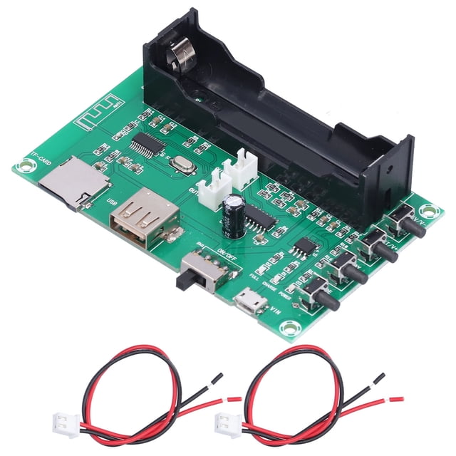 Placa amplificadora digital de doble canal con carga USB, módulo de audio estéreo para desarrollo DIY, aprendizaje y pruebas.